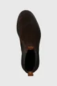 barna Gant magasszárú cipő velúrból Millbro