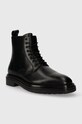 Шкіряні черевики Gant Boggar 27641330.G00 чорний AW23