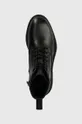 μαύρο Δερμάτινα παπούτσια Gant Millbro