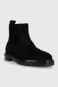 Semišové topánky Gant Boggar čierna