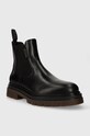 Gant ghete chelsea de piele Ramzee 27651422.G00 negru AW23