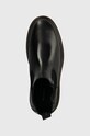 Gant ghete chelsea de piele Ramzee negru 27651422.G00