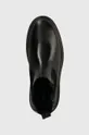 μαύρο Δερμάτινες μπότες τσέλσι Gant Ramzee