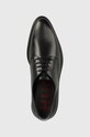 HUGO pantofi de piele Kerr negru 50497869.001
