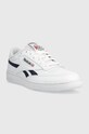 Кожаные кроссовки Reebok Classic CLUB C 100032881 белый AW23
