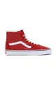 κόκκινο Πάνινα παπούτσια Vans SK8-Hi Ανδρικά