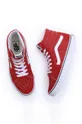 κόκκινο Πάνινα παπούτσια Vans SK8-Hi