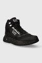 EA7 Emporio Armani pantofi X8Z036.XK293.S871 negru AW23