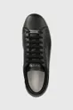 μαύρο Δερμάτινα αθλητικά παπούτσια Guess FM7UDI LEL12