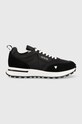 Guess sneakersy GRADO tekstylny czarny FM7JSO.PEL12.BLACK