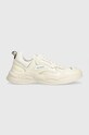 Guess sneakersy BASSANO imitacja skóry licowej beżowy FM5BSN.LEA12.IVORY