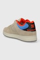 Obuwie DC sneakersy skórzane Manteca ADYS100314 szary