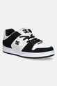 DC sneakers din piele piele întoarsă negru ADYS100314
