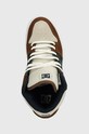 DC sneakersy brązowy ADYS100791