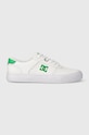 DC trampki Teknic imitacja skóry licowej biały ADYS300763