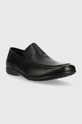 Camper mocasini de piele Mauro 18282.009 negru AW23