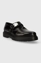 Filling Pieces półbuty skórzane FP Waspy Dress Up 47917551861 czarny AW23