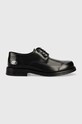 Шкіряні туфлі Karl Lagerfeld KRAFTMAN elegant чорний KL11423.000