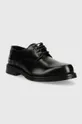 Δερμάτινα κλειστά παπούτσια Karl Lagerfeld KRAFTMAN μαύρο