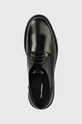 Шкіряні туфлі Karl Lagerfeld KRAFTMAN чорний KL11423.000