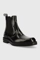 Кожаные полусапоги Karl Lagerfeld KRAFTMAN KL11443.000 чёрный AW23