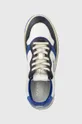 σκούρο μπλε Δερμάτινα αθλητικά παπούτσια Karl Lagerfeld KREW NFT