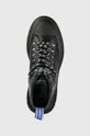 črna Usnjeni nizki škornji Karl Lagerfeld LUNAR