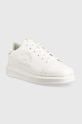 Kožené tenisky Karl Lagerfeld KAPRI MENS KL52539.01W biela AW23