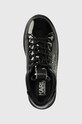 Δερμάτινα αθλητικά παπούτσια Karl Lagerfeld KAPRI MENS μαύρο KL52539S.1BP