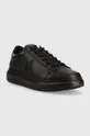 Δερμάτινα αθλητικά παπούτσια Karl Lagerfeld KAPRI MENS μαύρο