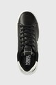 Karl Lagerfeld sneakersy skórzane KAPRI MENS czarny KL52515A.000