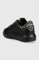 Obuwie Karl Lagerfeld sneakersy skórzane KAPRI MENS KL52576.00S czarny