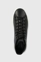 Karl Lagerfeld trampki skórzane MAXI KUP czarny KL52265.000