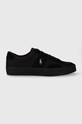 Кеды Polo Ralph Lauren 816913476003 замш чёрный 816913476003.001
