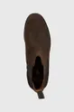 barna Polo Ralph Lauren magasszárú cipő velúrból Bryson Chls