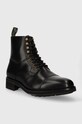 Δερμάτινα μποτάκια Polo Ralph Lauren Bryson Boot 812754384003.001 μαύρο AW23