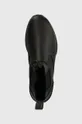 čierna Kožené topánky chelsea Columbia