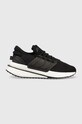 adidas buty do biegania X_Plrboost syntetyczny czarny ID9432