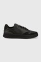 Шкіряні кросівки adidas KANTANA шкіра з покриттям чорний IF3000