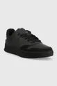Δερμάτινα αθλητικά παπούτσια adidas KANTANA μαύρο