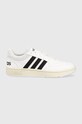 adidas sneakersy HOOPS imitacja skóry licowej biały GY5434