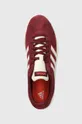 burgundské Semišové tenisky adidas COURT