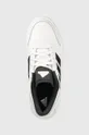 biały adidas sneakersy skórzane OSADE
