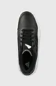 czarny adidas sneakersy skórzane OSADE