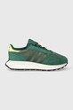 adidas Originals sneakersy zamszowe RETROPY syntetyczny zielony IG7521