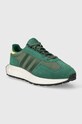 adidas Originals sneakersy zamszowe RETROPY IG7521 zielony AW23