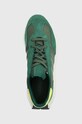 adidas Originals sneakersy zamszowe RETROPY zielony IG7521