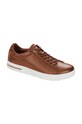 Birkenstock sneakersy skórzane Bend Low 1026177 brązowy AW23