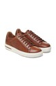Obuwie Birkenstock sneakersy skórzane Bend Low 1026177 brązowy