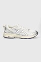 Superge Asics Imitacija zrnatega usnja bela 1203A407.100